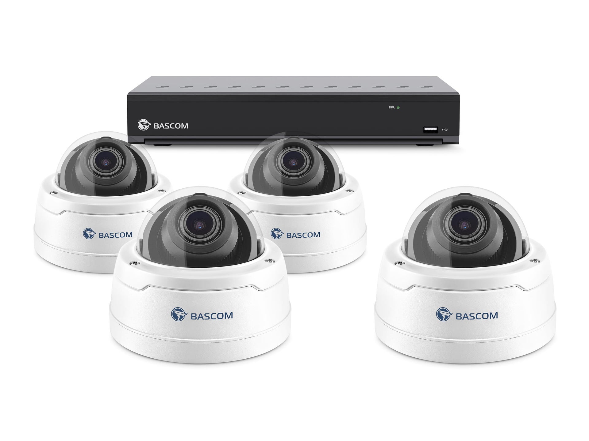 Trådløst 4-dome-system PRO