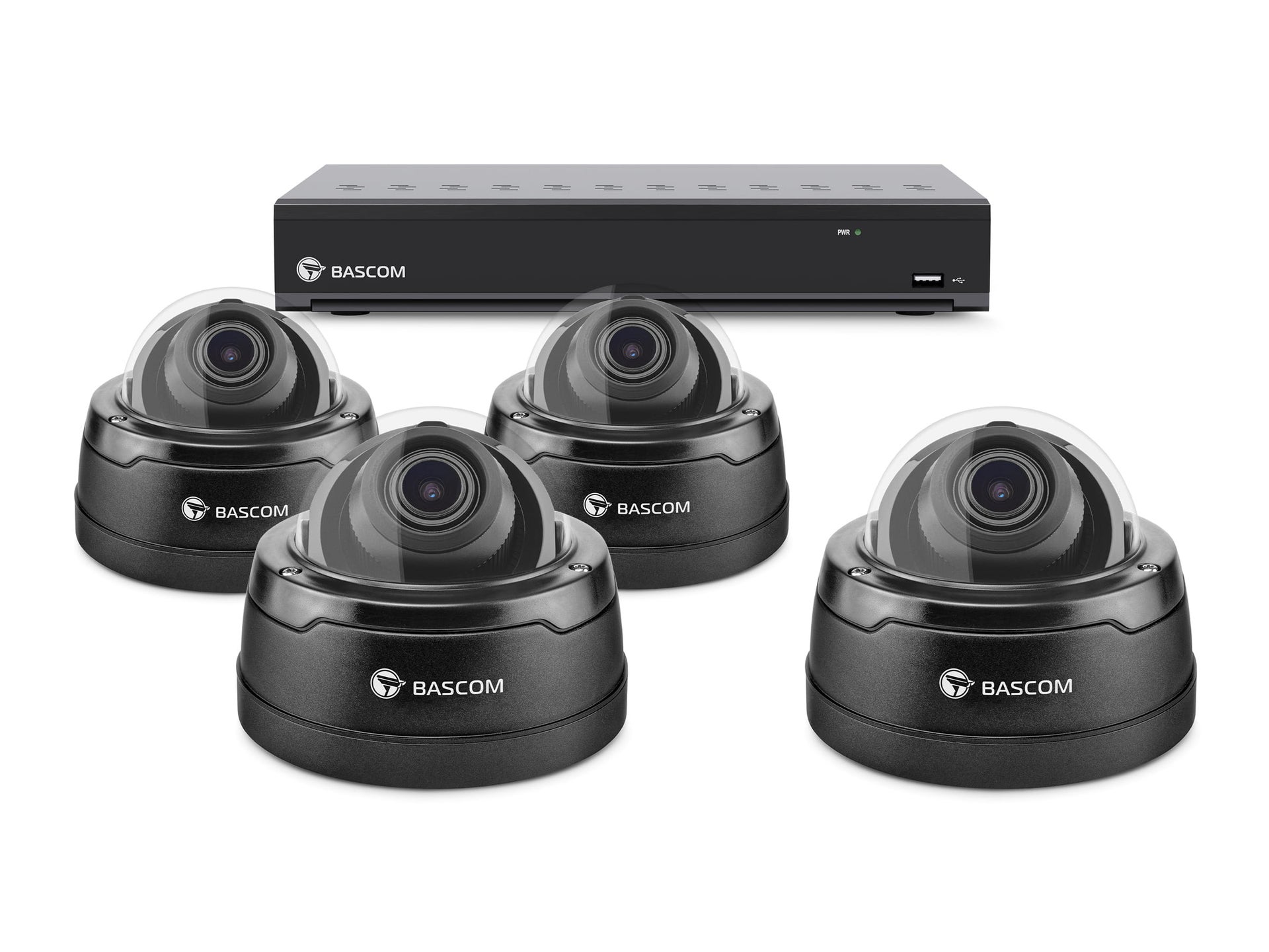 Trådløst 4-dome-system PRO