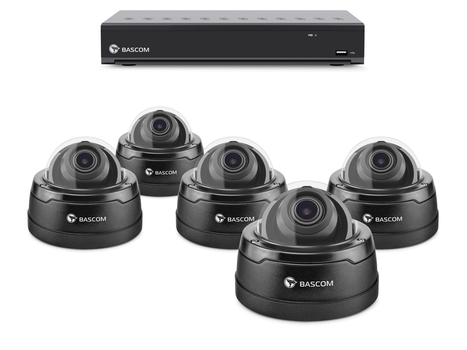 Trådløst 5-dome-system PRO