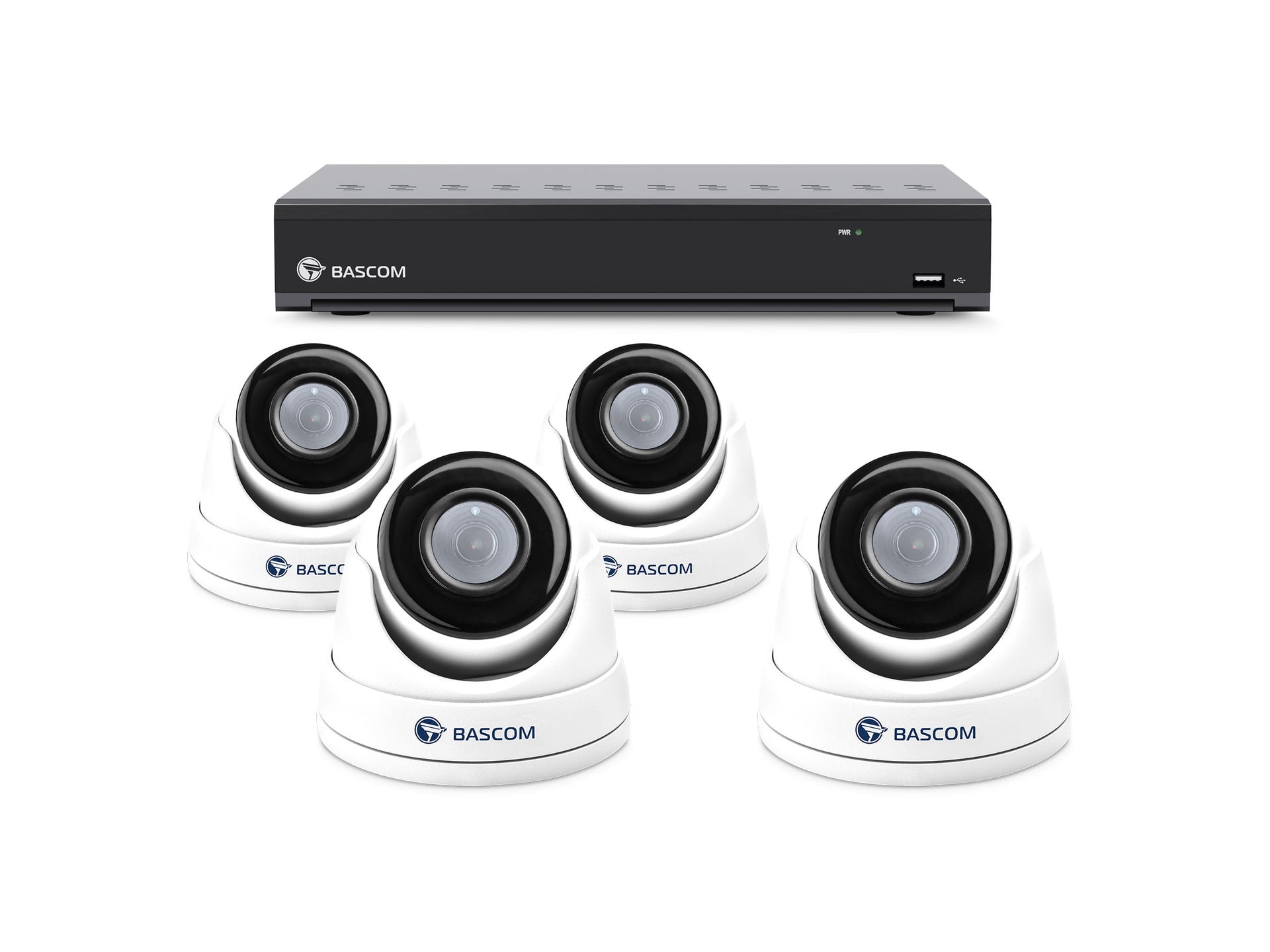 Trådløst 4-dome-system Trådløst 4-dome-system
